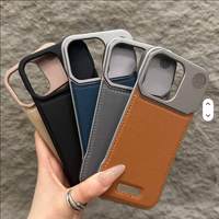 Coque de téléphone Apple 17 Promax Borderless Aromatherapy, Apple 16 Anti Drop 15 Housse de protection en cuir personnalisée Simple Business
