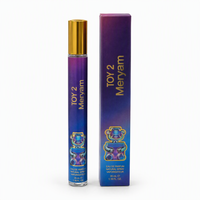 Semprotan Parfum Royal Violet untuk Semua, Set Hadiah Botol Kristal, Aroma Tahan Lama, untuk Resepsi Pesta Topeng