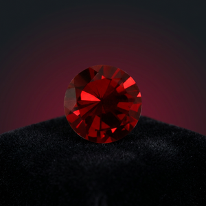Granate Rojo Natural de 6mm, Corte Cojín, Facetado, Gema Suelta, Certificado por Terceros, Venta al por Mayor, Marca Gopika, Para Fabricación de Joyas - Product Image 1