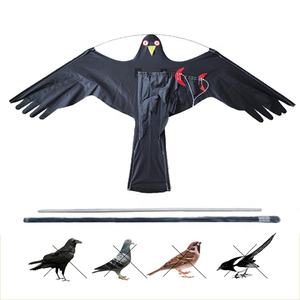 Vente en gros de faucon chinois en nylon, épouvantail pour oiseaux, perche télescopique de 7m, répulsif pour oiseaux à semi-conducteurs - Product Image 2