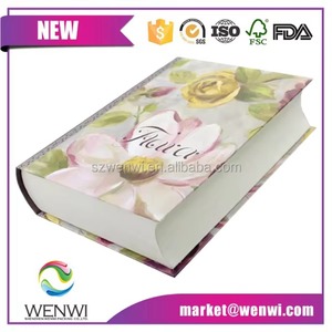 Custom Printed Cardboard Book Shaped Gift <b>Box</b> for Home Decoration - Product Image 5