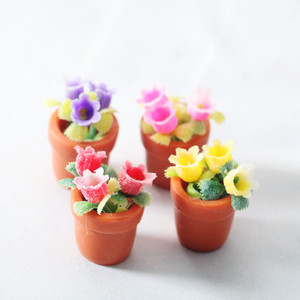 Maceta <span class=keywords><strong>de</strong></span> Porcelana <span class=keywords><strong>de</strong></span> Imitación para Casa <span class=keywords><strong>de</strong></span> Muñecas, Miniatura, Modelo Ob11, Materiales para Manualidades con Plantas - Product Image 3