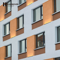 Ventana Abatible de Aluminio NFRC, Moderna, con Doble y Triple Vidrio, Tamaños Personalizados para Dormitorios, Proyectos Residenciales, Energy Star