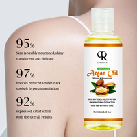 Penjualan Terbaik grosir halus dan berkilau esensial organik Maroko pohon Argan minyak pijat tubuh untuk perawatan kulit