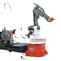 Bras robotisé CNC industriel 7 axes Kuka Yaskawa pour sculpture et fraisage, composants essentiels incluant un moteur PLC, prix compétitif