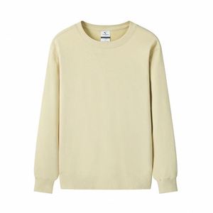Sweat-shirt unisexe pour homme en coton/bambou épais, col rond, coupe ample, manches longues, imprimé en sérigraphie, écologique - Product Image 5