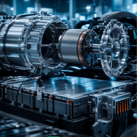Support de capteur de température de cellule, support de connecteur de batterie interchangeable, boîtier de moteur, couvercle avant du moteur pour pièces OEM de véhicules électriques CNC