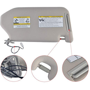 Nissan Infiniti Qx60 Sun Visor 96401-9PB0A Gray Left Side With Light - Product Image 5