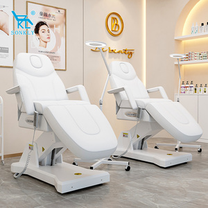 SONKLY Cama de Belleza de 3 Motores, Sillón Cosmético, Cama y Silla para Esteticista, Butaca para Estética con Luz Incluida - Product Image 5