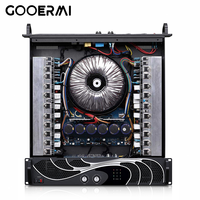 Amplificador de Potencia Profesional TC212 de 2 Canales y 2U, 1200W Clase H, Estéreo, Bridge, XLR, Speakon, Sistema de Audio PA para Touring