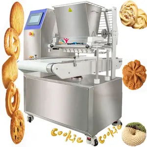 BNT-700A Automatische Mimac Twist Cookie Depositor Machine Draad Snijden Biscuit Making Machine