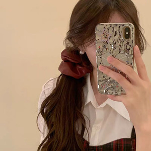 إكسسوارات شعر PU عتيقة وعصرية للفتيات تصميم رائع رائع على شكل دائرة شعر كبيرة مناسب أنيق متعدد الاستخدامات للحفلات وهدايا الأعياد - Product Image 6