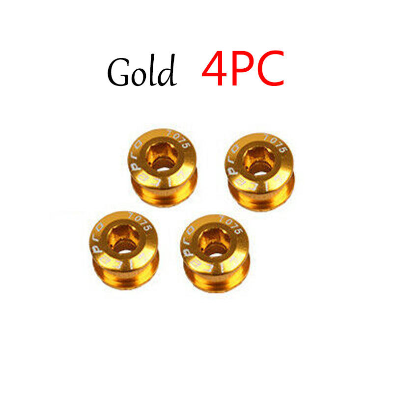4PCS-Gold-6.5mm
