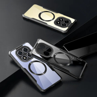 Coques transparentes minces pour Redmi Note14, coque de téléphone anti-jaunissement, coque magnétique pour Note 14 SE 14S 13 13R 12 Turbo 11T Pro Plus