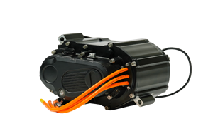 इलेक्ट्रिक मोटरसाइकिल के लिए 10kw उच्च शक्ति स्थायी चुंबक सिंक्रोनस मिड-ड्राइव मोटर - Product Image 4