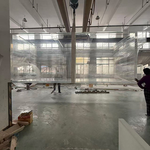 Kwalitatief hoogwaardig transparant op maat gemaakt zoutwateraquarium voor zeevissen, <span class=keywords><strong>50</strong></span> <span class=keywords><strong>gallon</strong></span>, te koop - Product Image 4