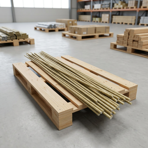 Varilla de Refuerzo de Fibra de Vidrio GFRP de Alta Resistencia de 6 MM, Barra de Refuerzo Compuesta de FRP para Construcción de Hormigón - Product Image 2