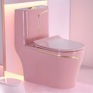 Modern Small Space Dual-Flush <strong>Toilet</strong> <strong>Seat</strong> Siphon Colorful Bathroom <strong>Toilet</strong> with Sink - Product Image 2