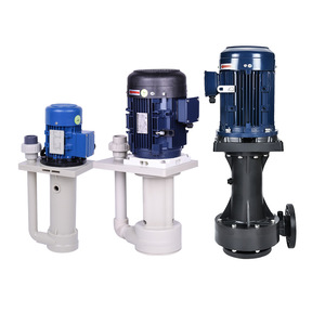 Custom Made Vertical Centrifugal <b>Pumps</b> Cs Model PP Plastic Chemical <b>Submersible</b> For Tank And Electroplating Use - Product Image 1