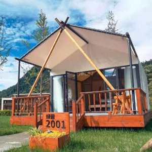 Tente panoramique de montagne pour 6 à 8 personnes, type étendu, grande tente de camping quatre saisons - Product Image 3