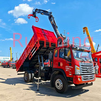 Gru Forestale per Camion, Caricatore di Tronchi, Gru per Sollevamento Legname, Caricatore di Tronchi su Camion
