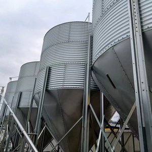 पाउडर ग्रेन्युल बैचिंग भंडारण साइलो अनाज 4 टन गेहूं मक्का भंडारण साइलो - Product Image 3