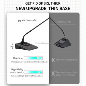 TNH-Micrófono condensador de cuello de cisne de alta fidelidad con cable XLR de 3 giros, con 3 métodos de fuente de alimentación, rango de recogida de 50CM - Product Image 2