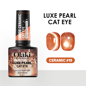 Esmalte de <span class=keywords><strong>Gel</strong></span> para Uñas Efecto Ojo de Gato Cerámico Nude Anchor de 15ml, Fórmula que Embellece y Fortalece con Beneficios para el Cuidado de las Uñas y Remoción sin Daños - Product Image 1