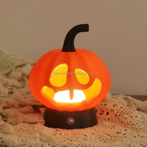 Lampes décoratives imprimées en 3D pour la fête de la Toussaint, <span class=keywords><strong>lampe</strong></span> de table rechargeable, veilleuse pour la fête des Saints, cadeau LED pour garçons - Product Image 2