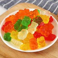 Bonbons gélifiés moelleux en forme d'ours, bonbons gélifiés personnalisés en forme d'ours, bonbons gélifiés acidulés