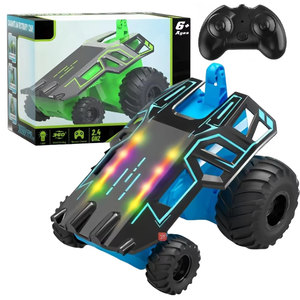 KS 2,4G <span class=keywords><strong>Control</strong></span> remoto Rotación de 360 grados Stunt Off-Road Vehicle High Speed Spinning RC Car con Light Racing Car Toy - Product Image 6