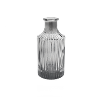 Bouteille vide en verre pour diffuseur à bâtonnets, forme conique, 250 ml, avec bouchon en liège et emballage carton