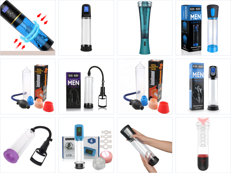 Electric Penis Enlargement Vacuum Pump - Male Masturbator