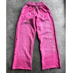 Pantaloni Tuta Personalizzati a Doppia Vita per <span class=keywords><strong>Donna</strong></span>, Stampati e Ricamati, in Tessuto Pesante French Terry, Unisex, 600 Gsm - Product Image 1