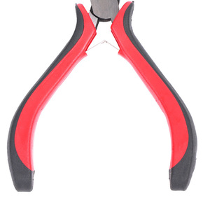 Red Black Handle Diagonal Cutting Pliers 4.5 Inch Chrome Vanadium Steel Diy Tool For Wire Cutting - Product Image 3
