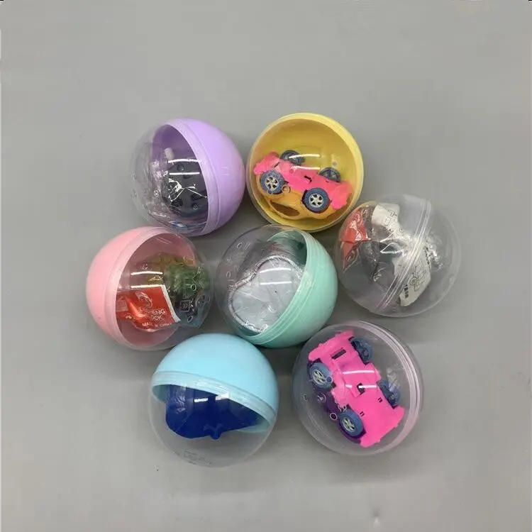 2019 Hot koop ei Draaien Bal mini plastic Goedkope lege capsule speelgoed voor kids bulk capsule voor promotionele