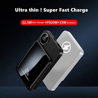 Batería Externa Magnética Inalámbrica con Logotipo Personalizado Tipo C de 5000 mAh 10000 mAh con Carga Rápida para Teléfono