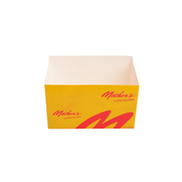 Boîte d'emballage en papier pour snacks, petite, mini, grande, avec plateau pour aliments à emporter, boîte rose pour snacks à tremper, idées de packs