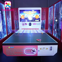 Divertissement Machine de divertissement Jeu vidéo interactif à pièces Ping-pong Simulateur de sport Tennis de table