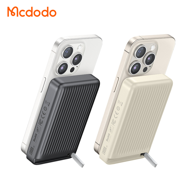 Mcdodo Qi2 Magnetic Power Bank 10000mah 15W Wireless Charging 30W Wired Charge Qi2-Certified for iPhone 16 15 14 13 12 Pro Max