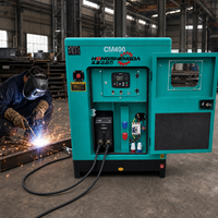 Groupe électrogène diesel de soudage 500A, super silencieux, avec capot insonorisé, moteur Ricardo à faible bruit, pour alimentation de secours en soudage