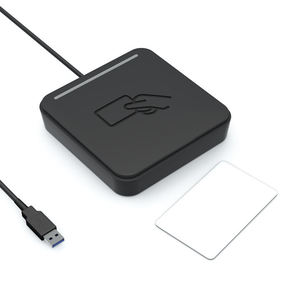 Xcd tốt bán dài phạm vi kép 125khz và 13.56MHz đầu đọc RFID đầu đọc thẻ RFID UHF Máy tính để bàn đọc - Product Image 2