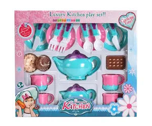 批发塑料厨房茶具为孩子教育玩具