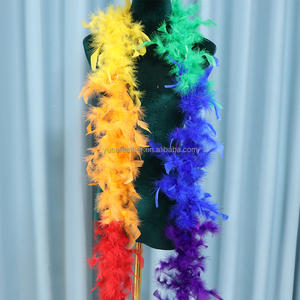 בואה נוצות תרנגול הודו שחורות, סיטונאי ישירות מהמפעל, לקישוטים, תחפושות, וקישוטי ליל כל הקדושים - Product Image 2