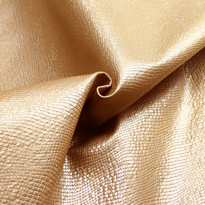 <span class=keywords><strong>2025</strong></span> Vàng Da Tổng Hợp Giả Cuero Chất Liệu Vải <span class=keywords><strong>PU</strong></span> Da Sáng Bóng Da Rắn Da Da Nhân Tạo Cho Giày Túi Khởi Động - Product Image 2