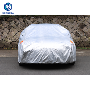 Xiangta ผ้าคลุมรถยนต์แบบเต็มรูปแบบ, ผ้าคลุมรถกันฝุ่นและป้องกันรังสียูวีวัสดุ PEVA ยืดนุ่มซักได้ทุกสภาพอากาศผ้าคลุมรถกลางแจ้ง - Product Image 3