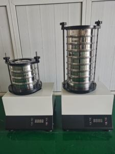 Tamis de test en acier inoxydable OZEO Tamis de test de laboratoire Shaker Équipement de laboratoire Agitateur d'analyse de poudre - Product Image 3