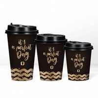 Lotyo – boissons chaudes de qualité alimentaire, café jetable, gobelet en papier personnalisé avec logo, 7oz, 12oz, 16oz