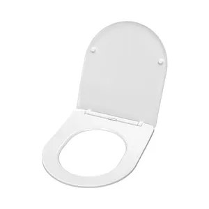 Family Adult And Kid Seat Toilet Cover Soft Close White Quick Release UF Toilet Seat