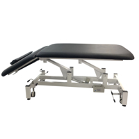 Table de massage électrique pliable confortable et moderne avec coussin facial amovible et rembourrage en éponge PVC haute densité pour usage commercial